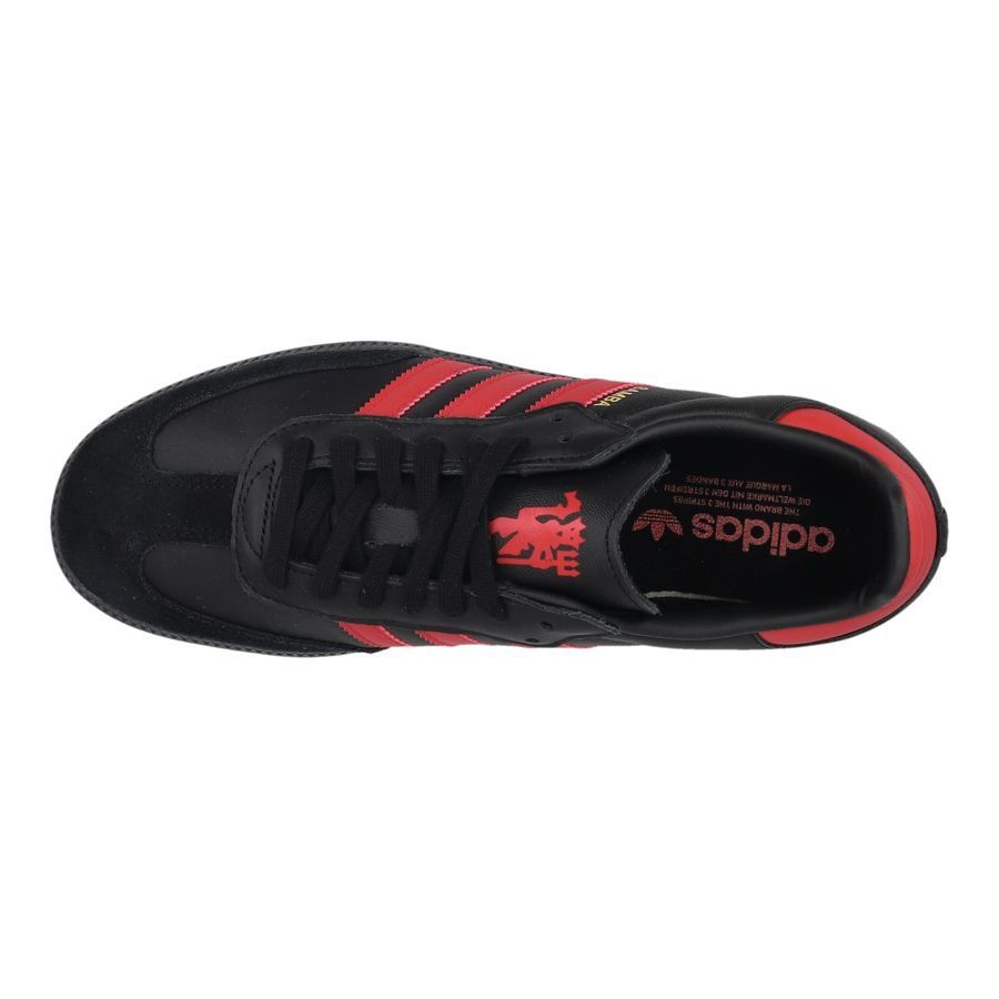 adidas Samba Manchester United - Core Black/Mufc Red - Men's-SoccerKits Hub | Buy Soccer Jerseys Online